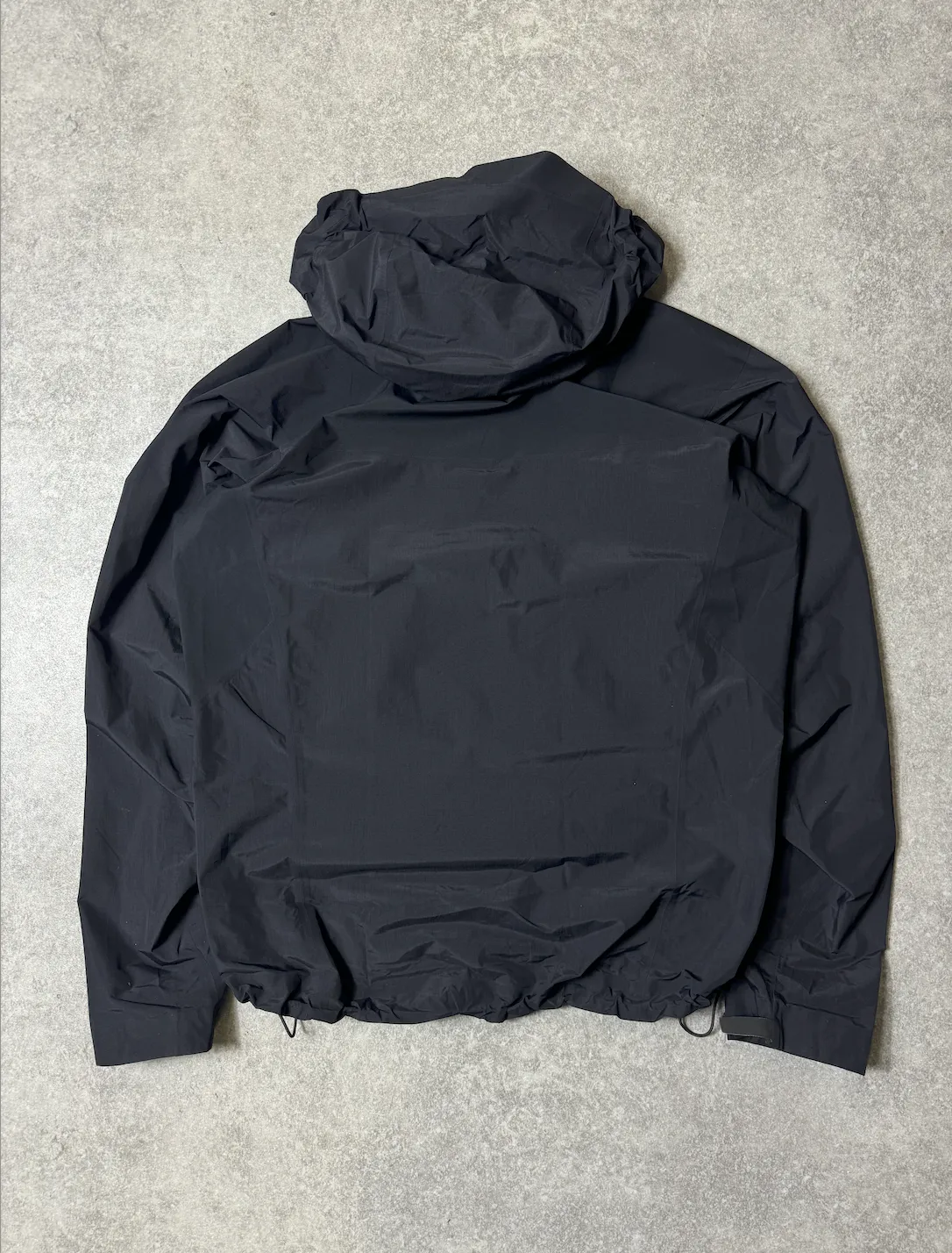 Arc'teryx Black GORE-TEX Hooded Full Zip Jacket