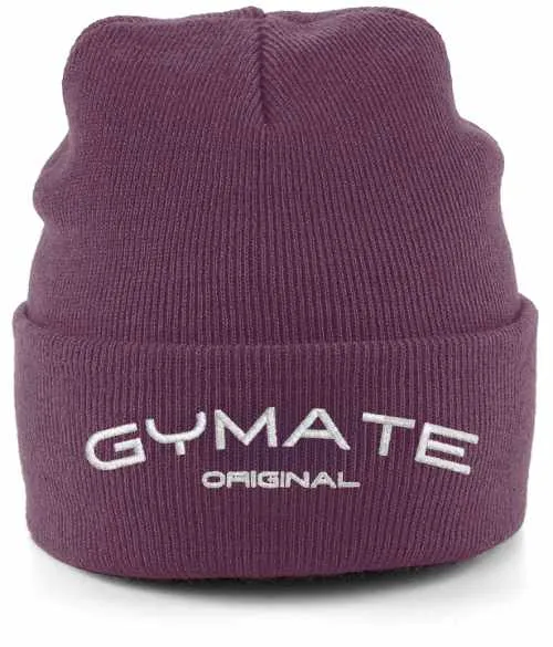 Beanie Hat Unisex Embroidered 'Gymate Original'