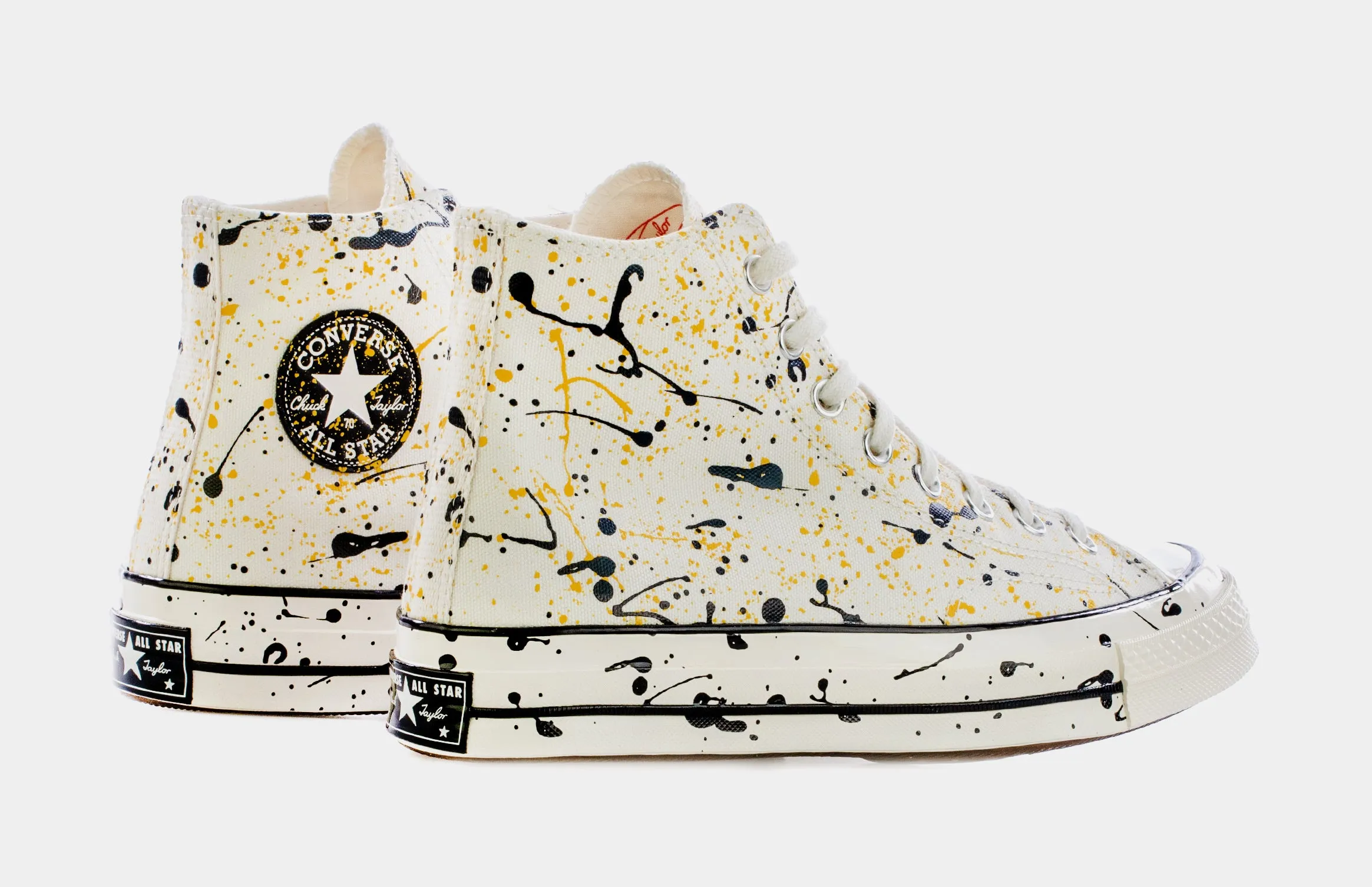 Chuck 70 Archive Paint Splatter Mens Lifestyle Shoes (White/Multi)