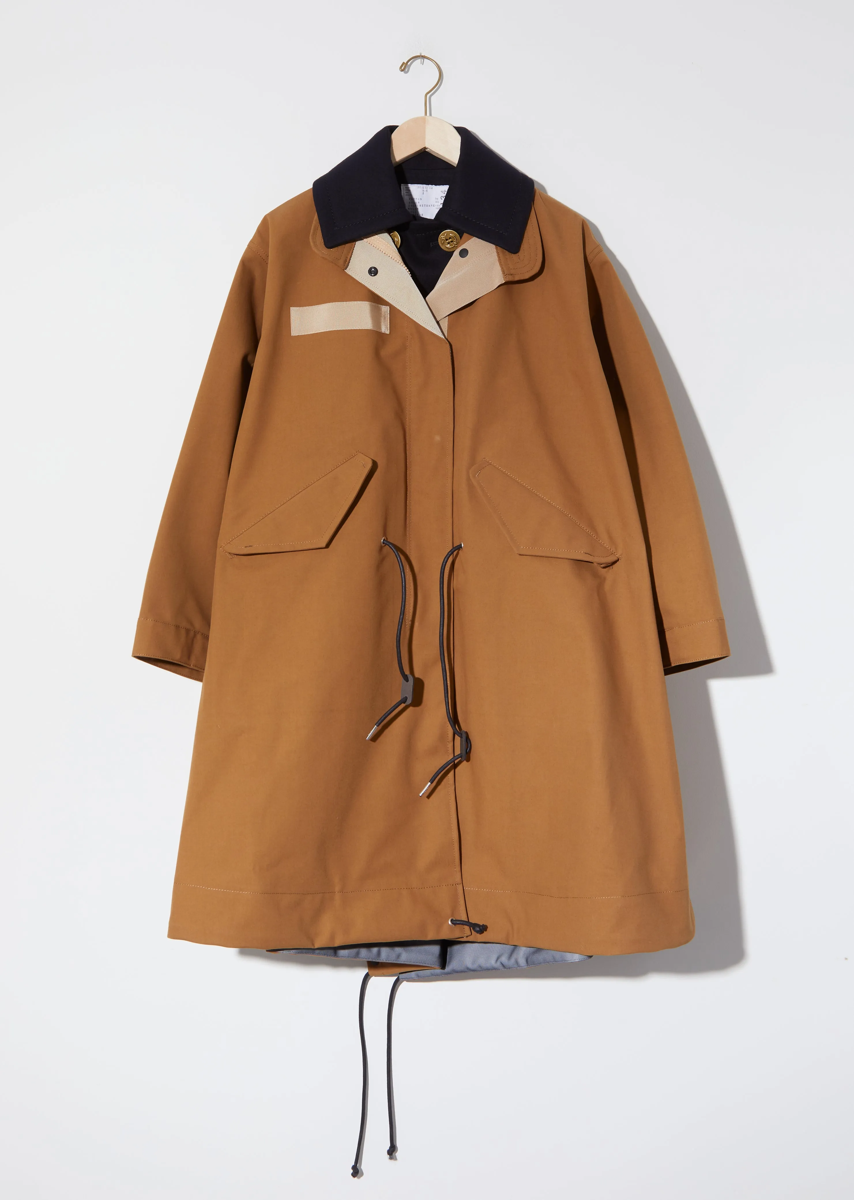 Cotton Oxford Coat