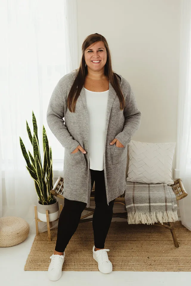 Cozy Hooded Cardi