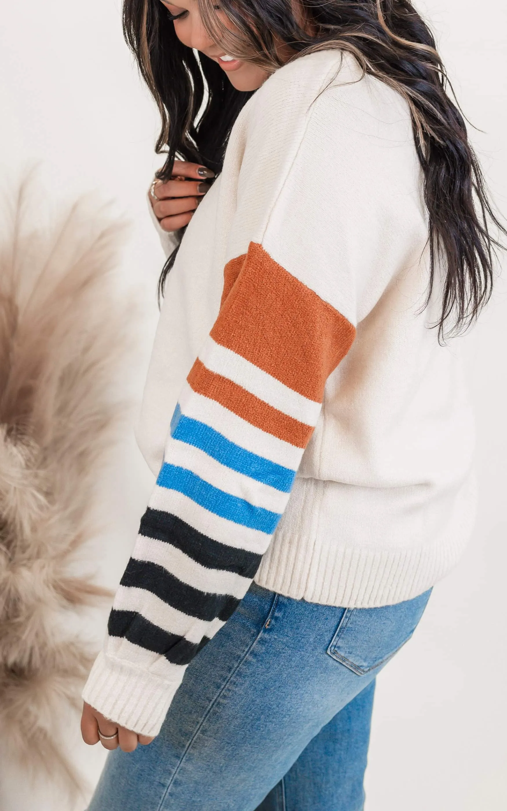 Cozy Stripe Sweater