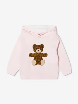 Fendi Baby Girls Teddy Bear Hoodie