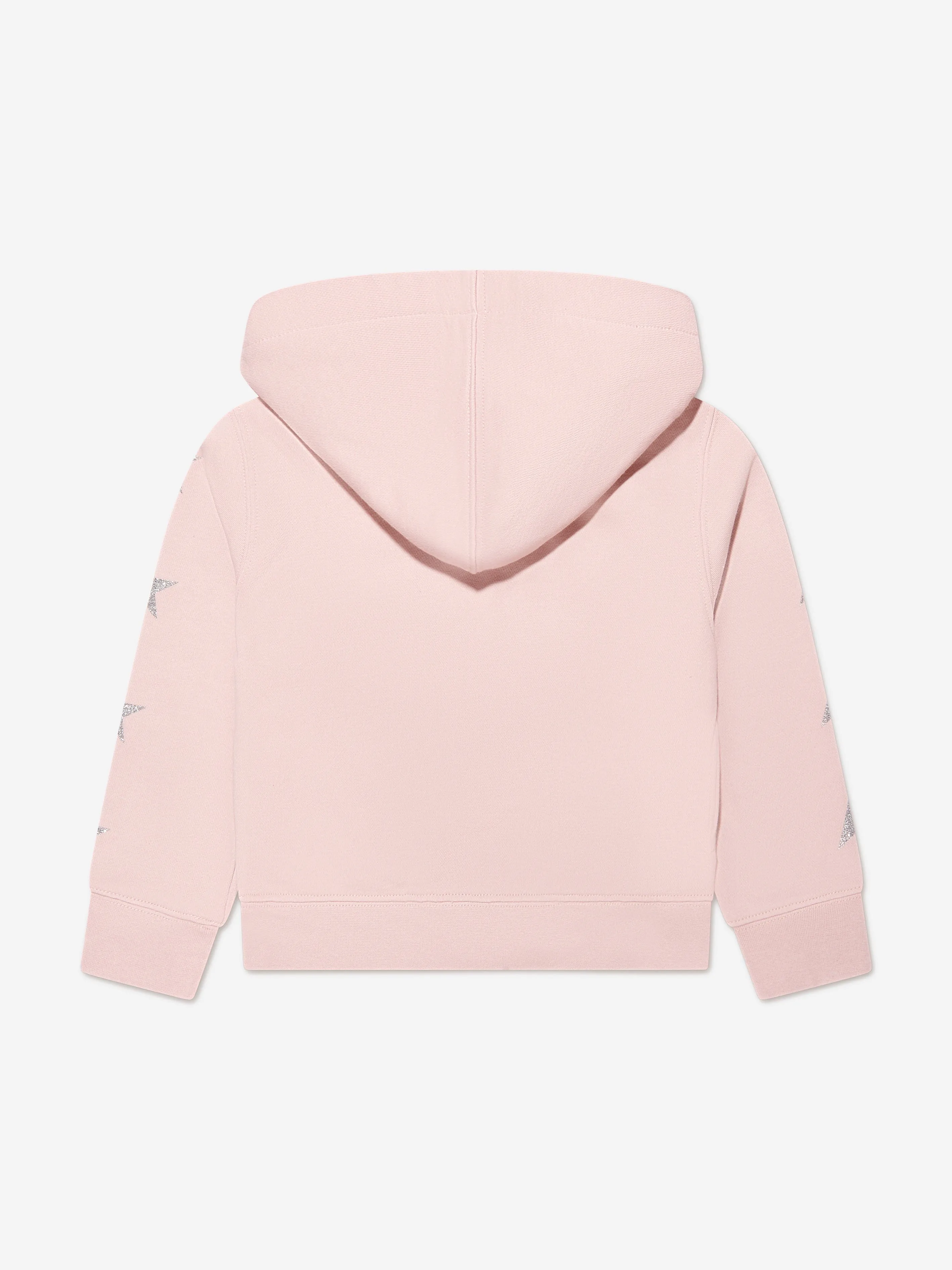 Golden Goose Girls Glitter Star Zip Up Hoodie