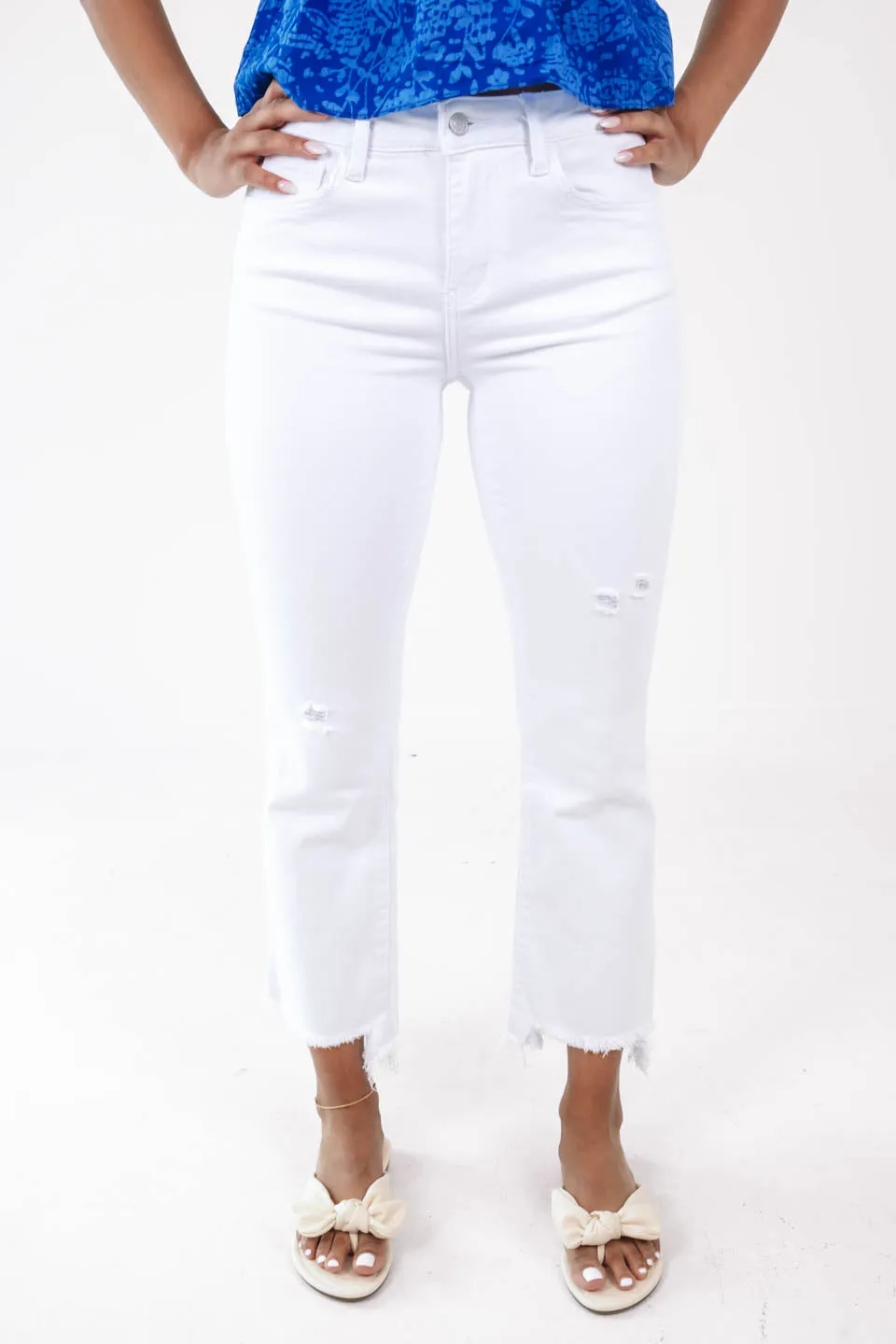 Hamptons Heat Jeans - Optic White