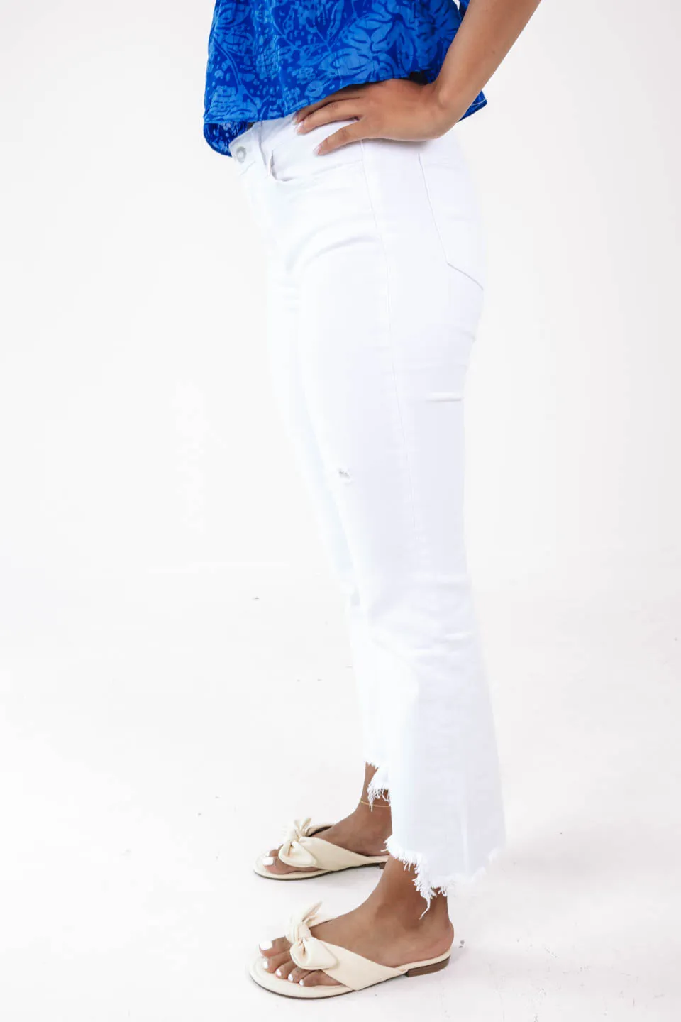 Hamptons Heat Jeans - Optic White