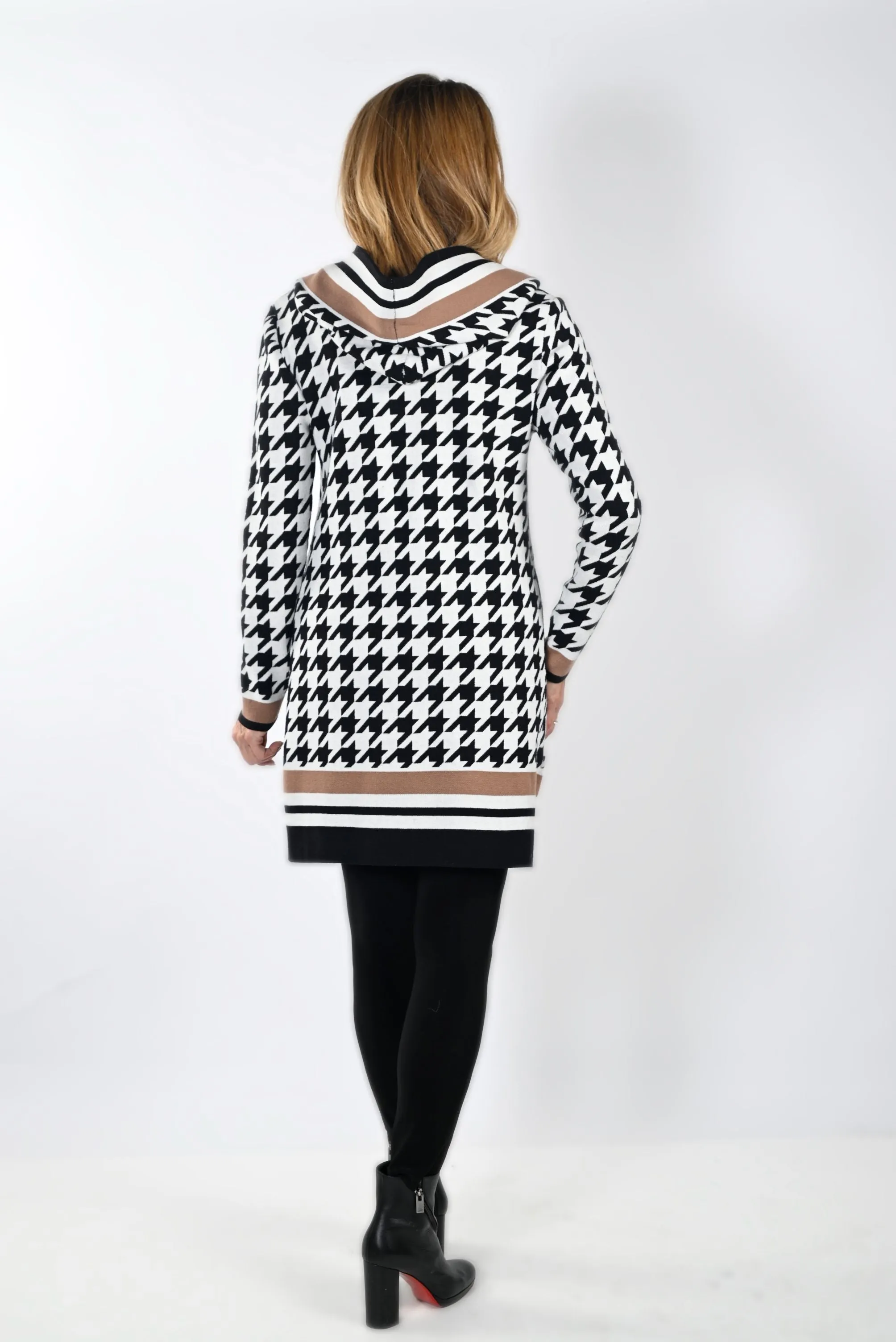 Houndstooth Cardigan