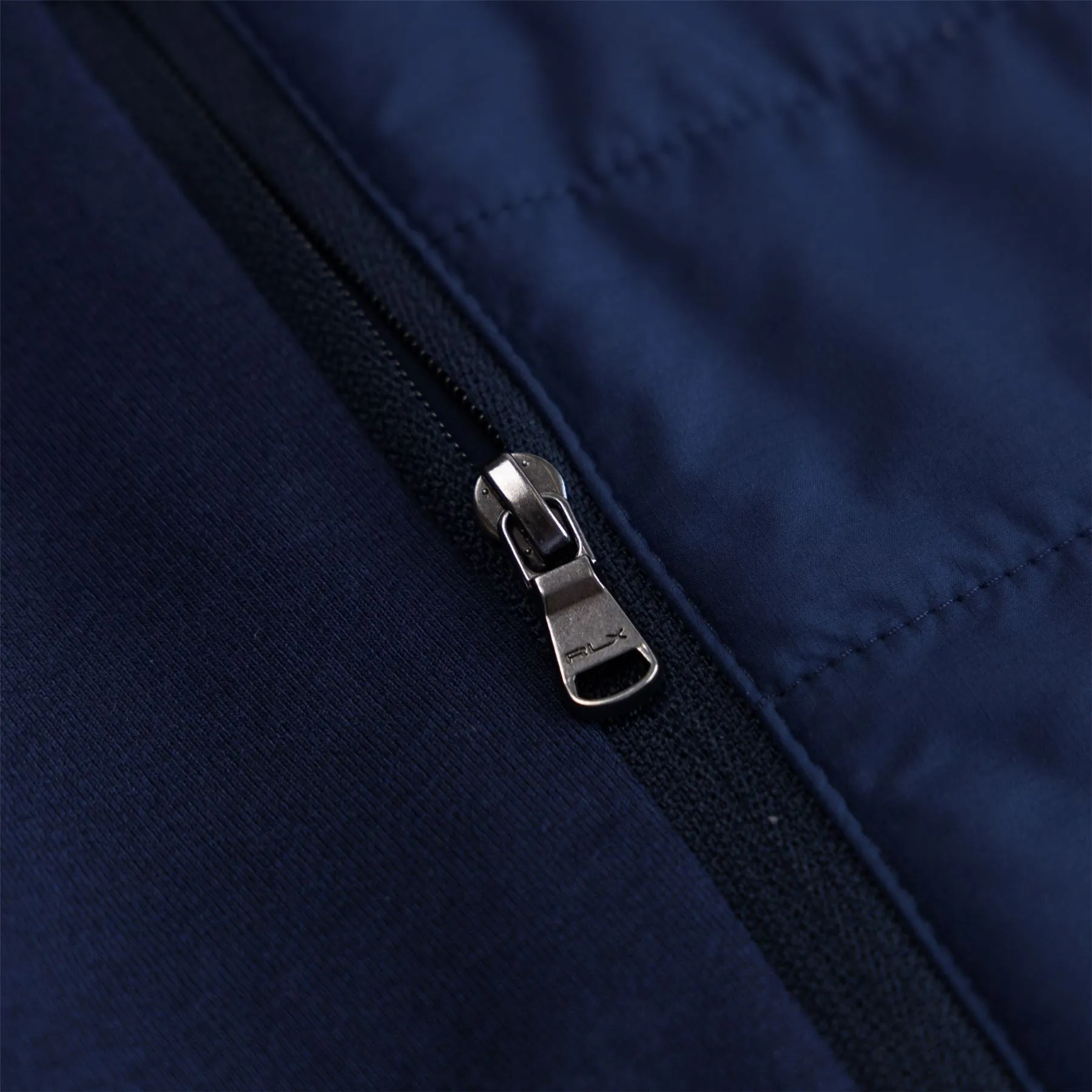 Hybrid Full Zip Vest Refined Navy - SS24