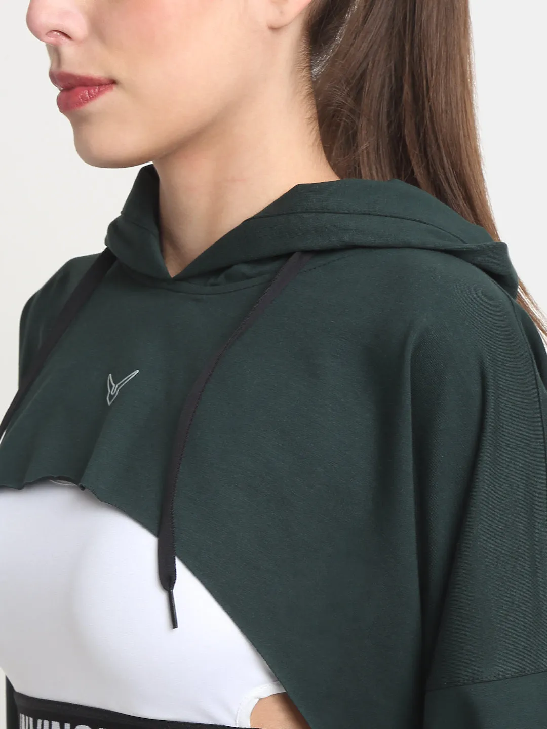 Invincible Women's Crop Hoody