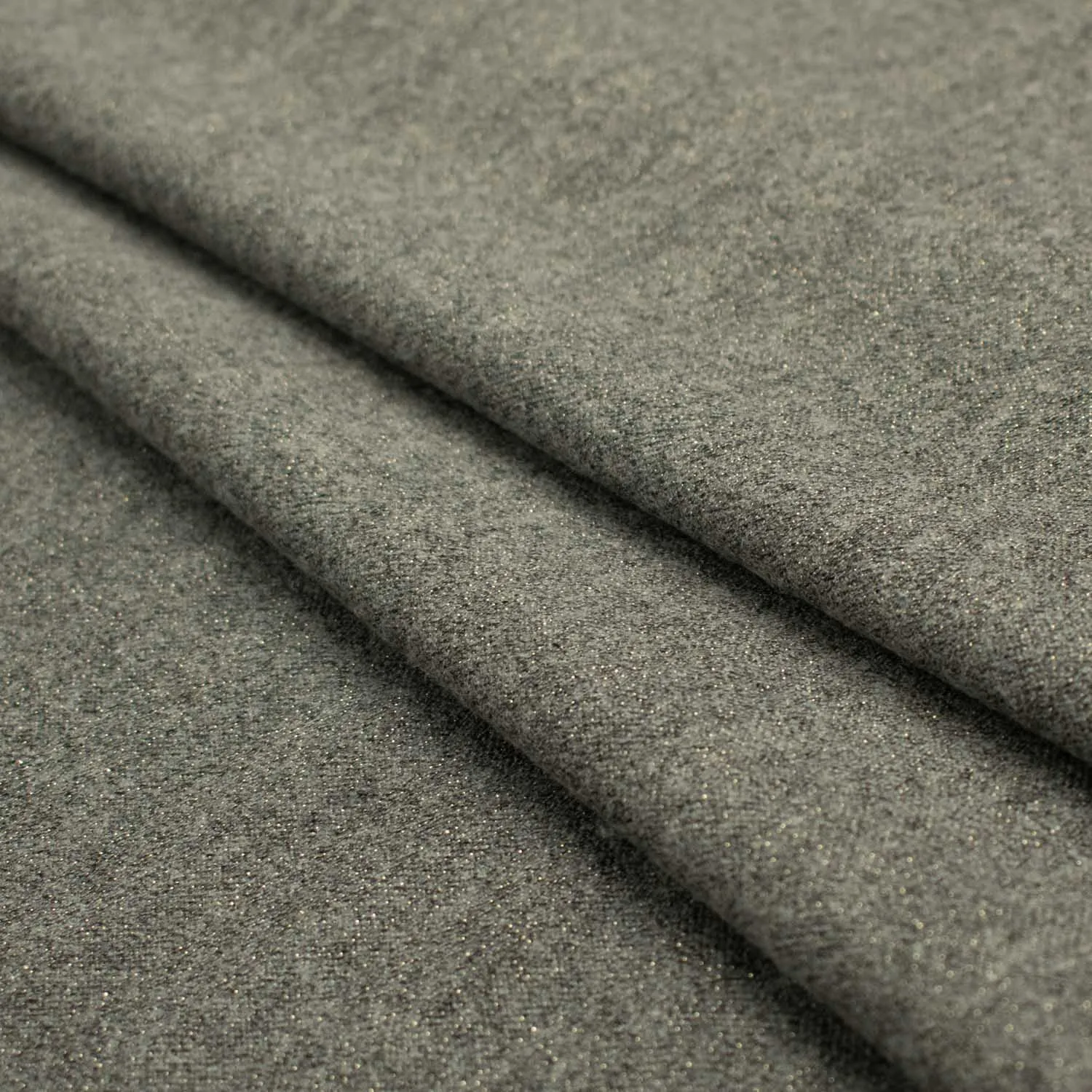 Japanese Lurex Wool Suiting Grey