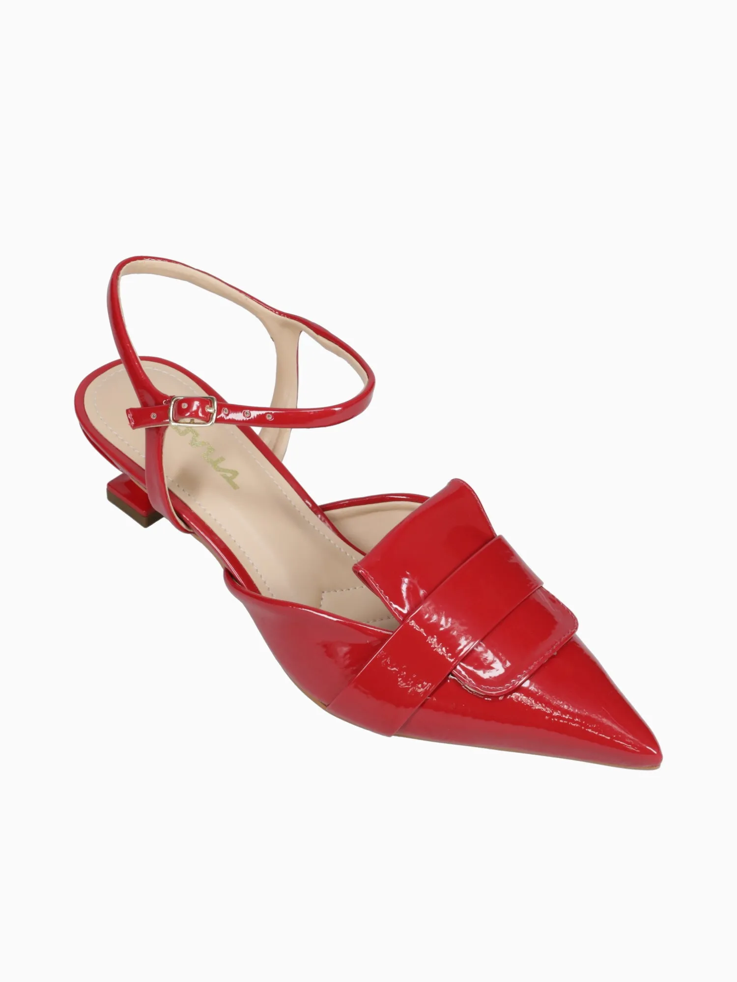 Luciana Red Glossy Patent