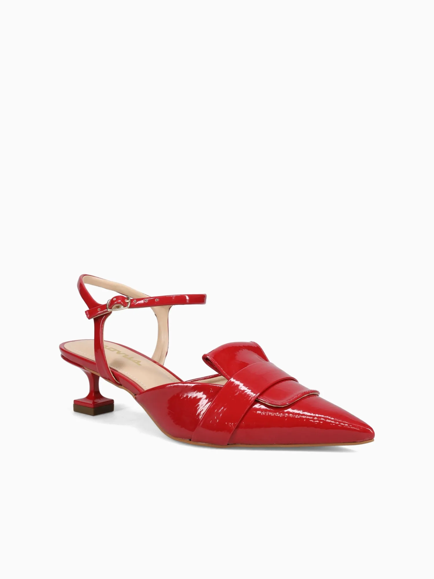 Luciana Red Glossy Patent