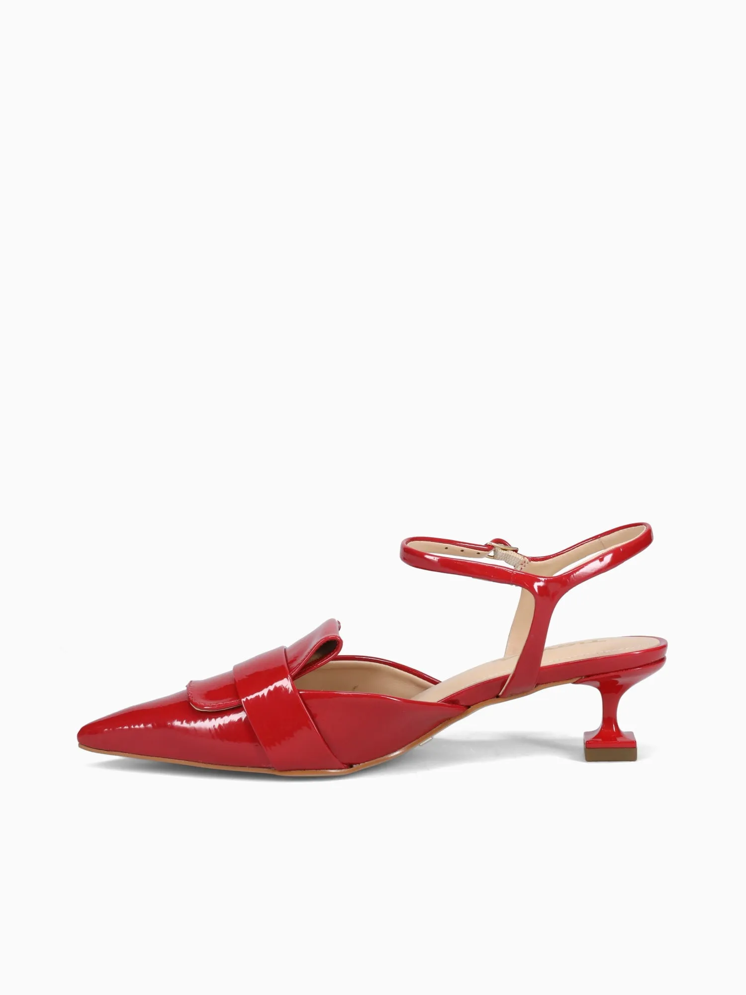 Luciana Red Glossy Patent