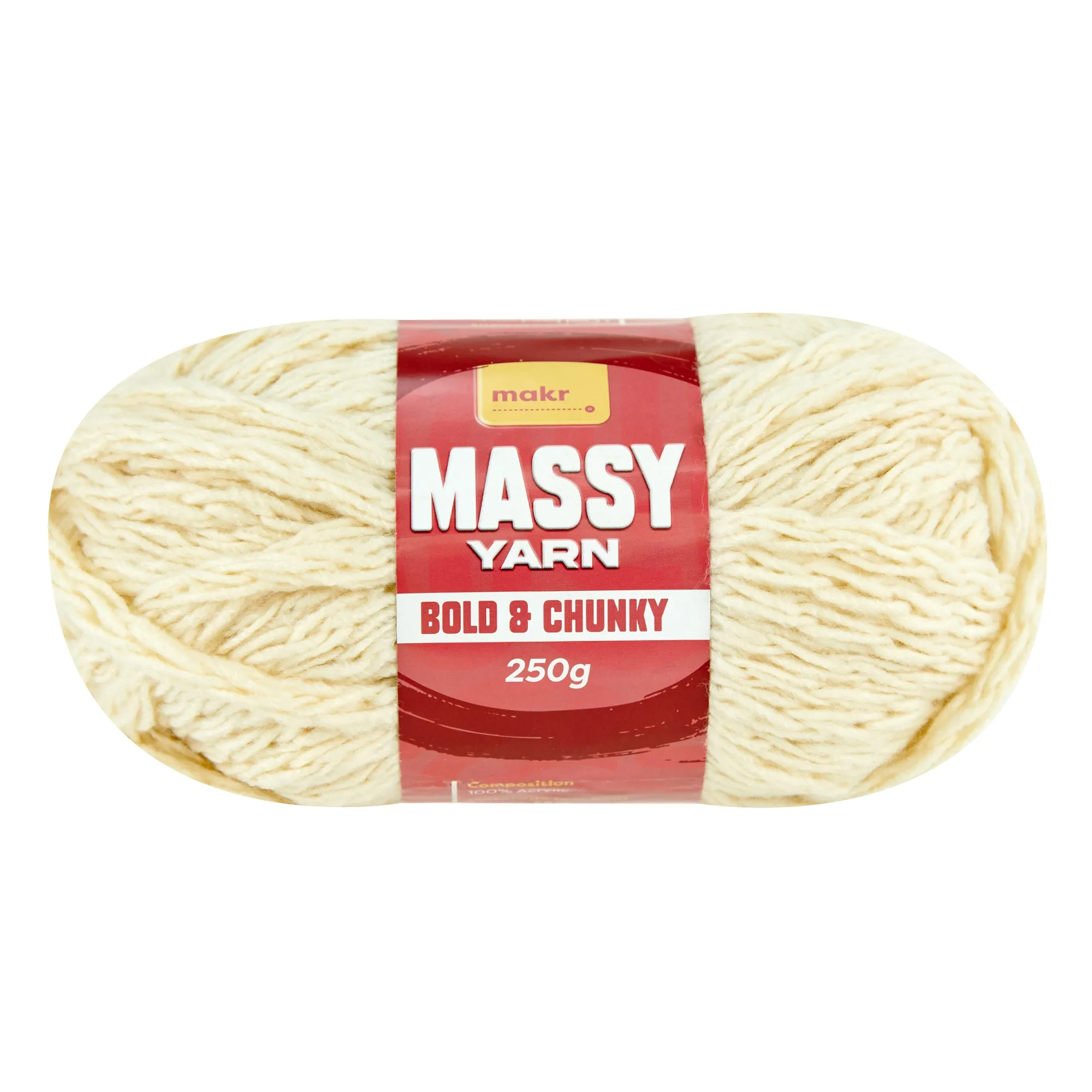 Makr Massy Crochet & Knitting Yarn - 250g  Acrylic Yarn