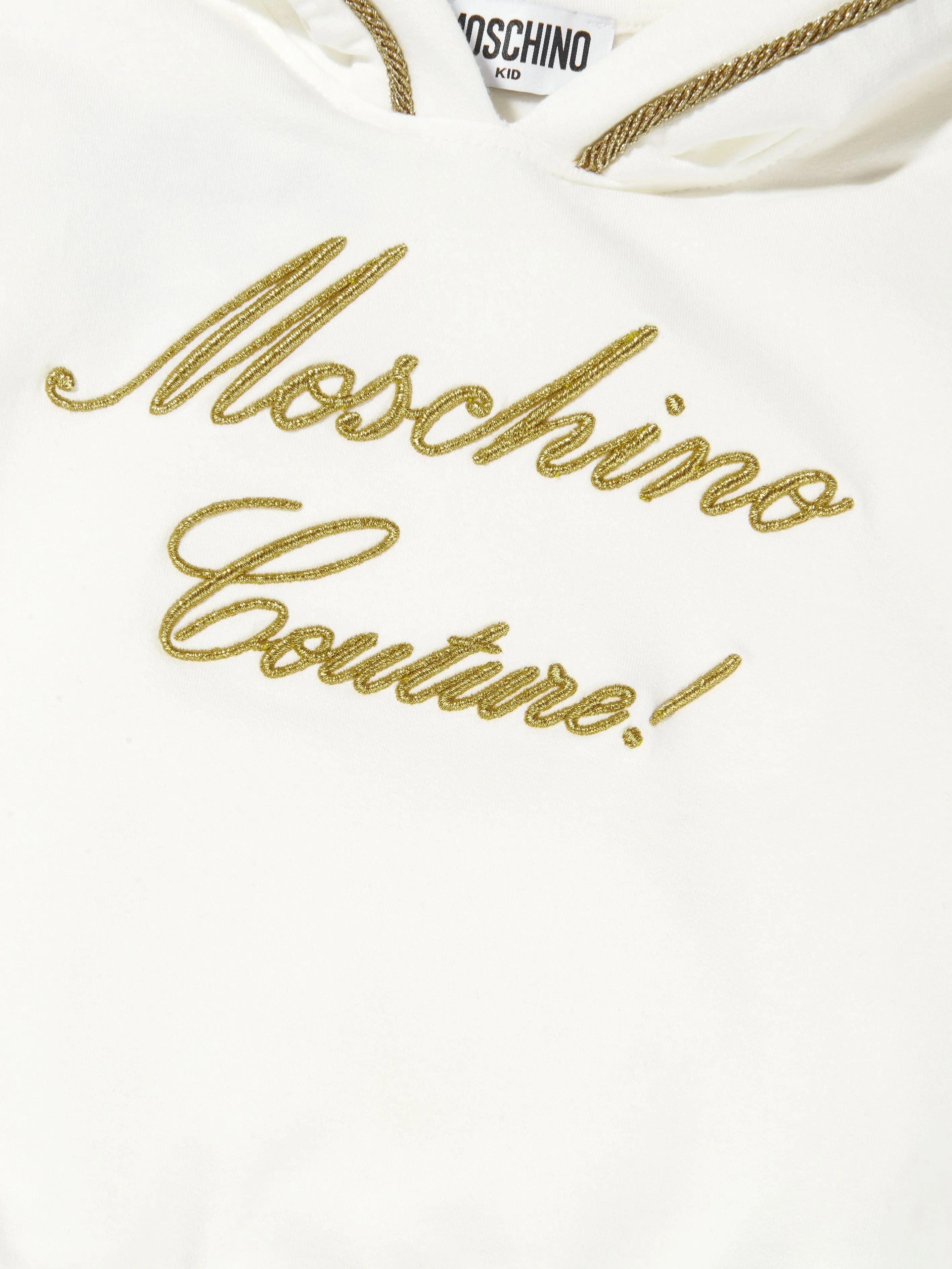 Moschino Girls Logo Couture Hoodie