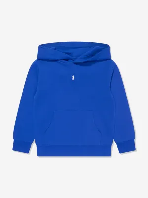 Ralph Lauren Boys Logo Hoodie in Blue