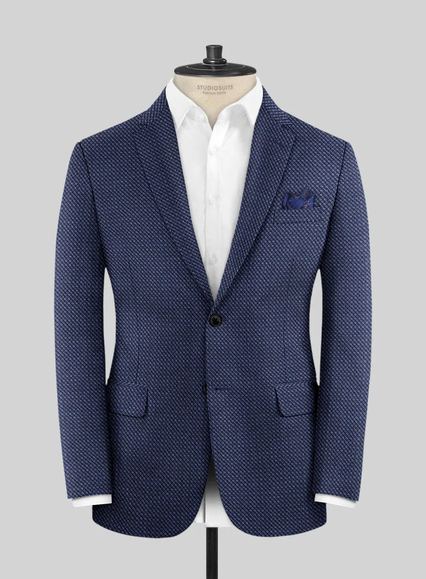 Reda Yunot Blue Wool Jacket