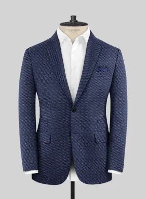 Reda Yunot Blue Wool Jacket