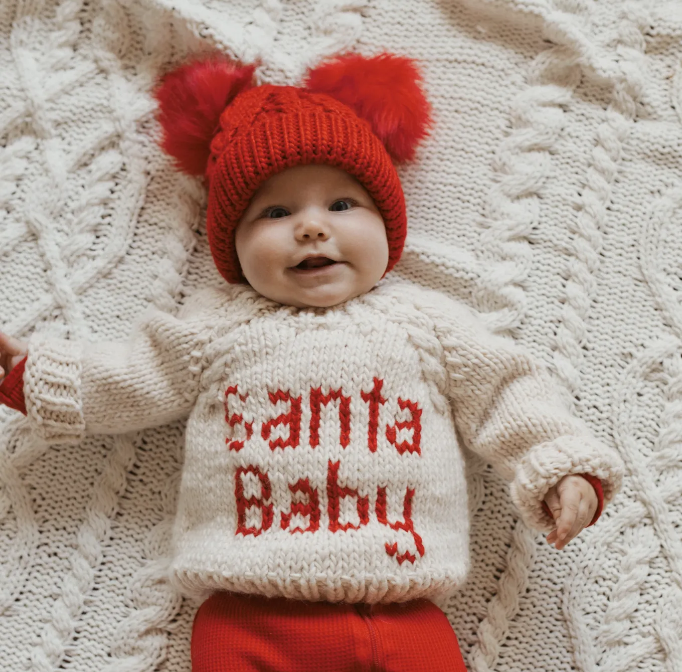 Santa Baby Crew Neck Sweater Baby & Toddler