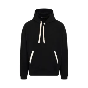 Satorial Tape Hoodie in Black