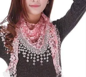 Sheer Elegance Shawl Scarf for Women