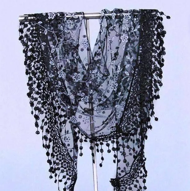 Sheer Elegance Shawl Scarf for Women