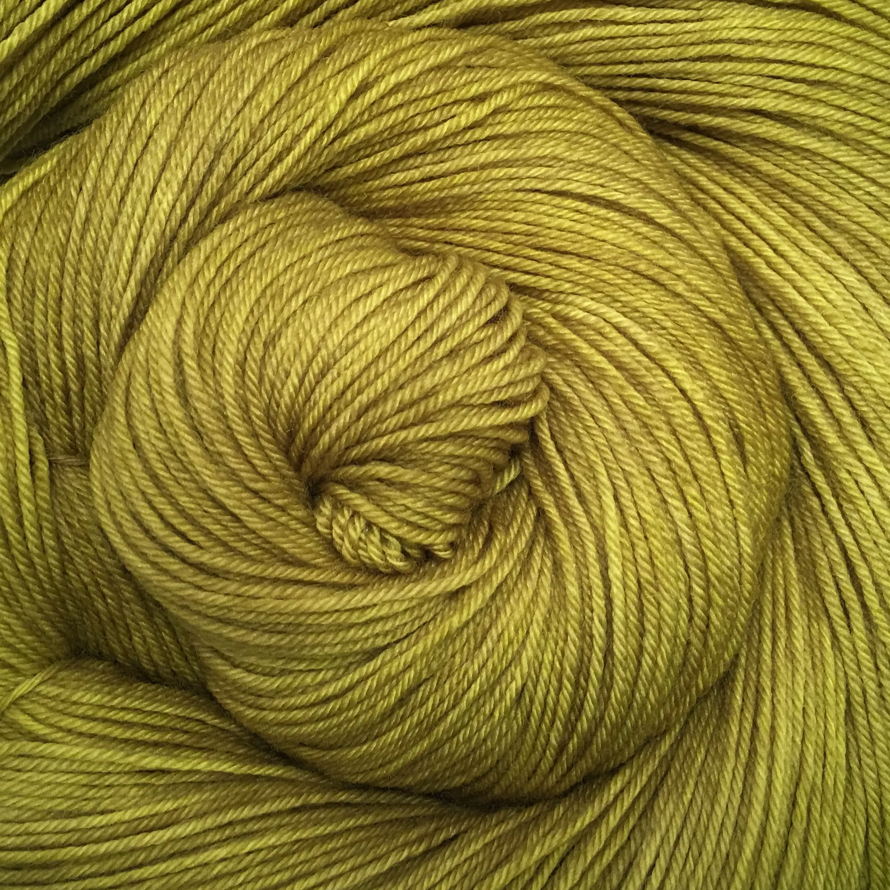 Simply Sock Yarn - Gold Semi Solid