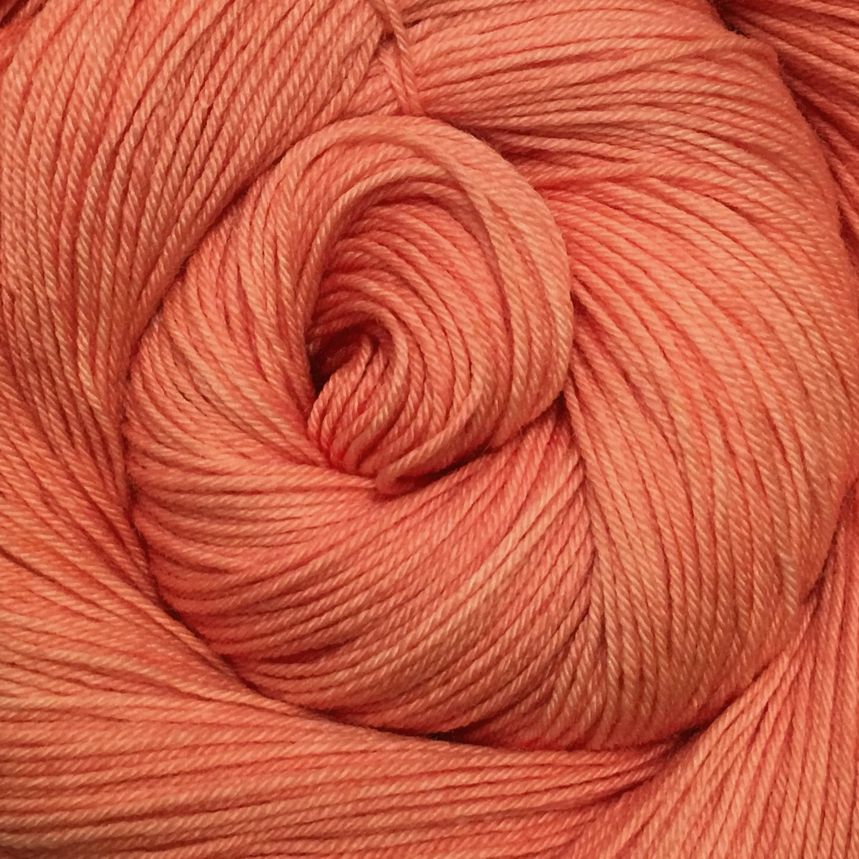 Simply Sock Yarn - Melon Semi Solid