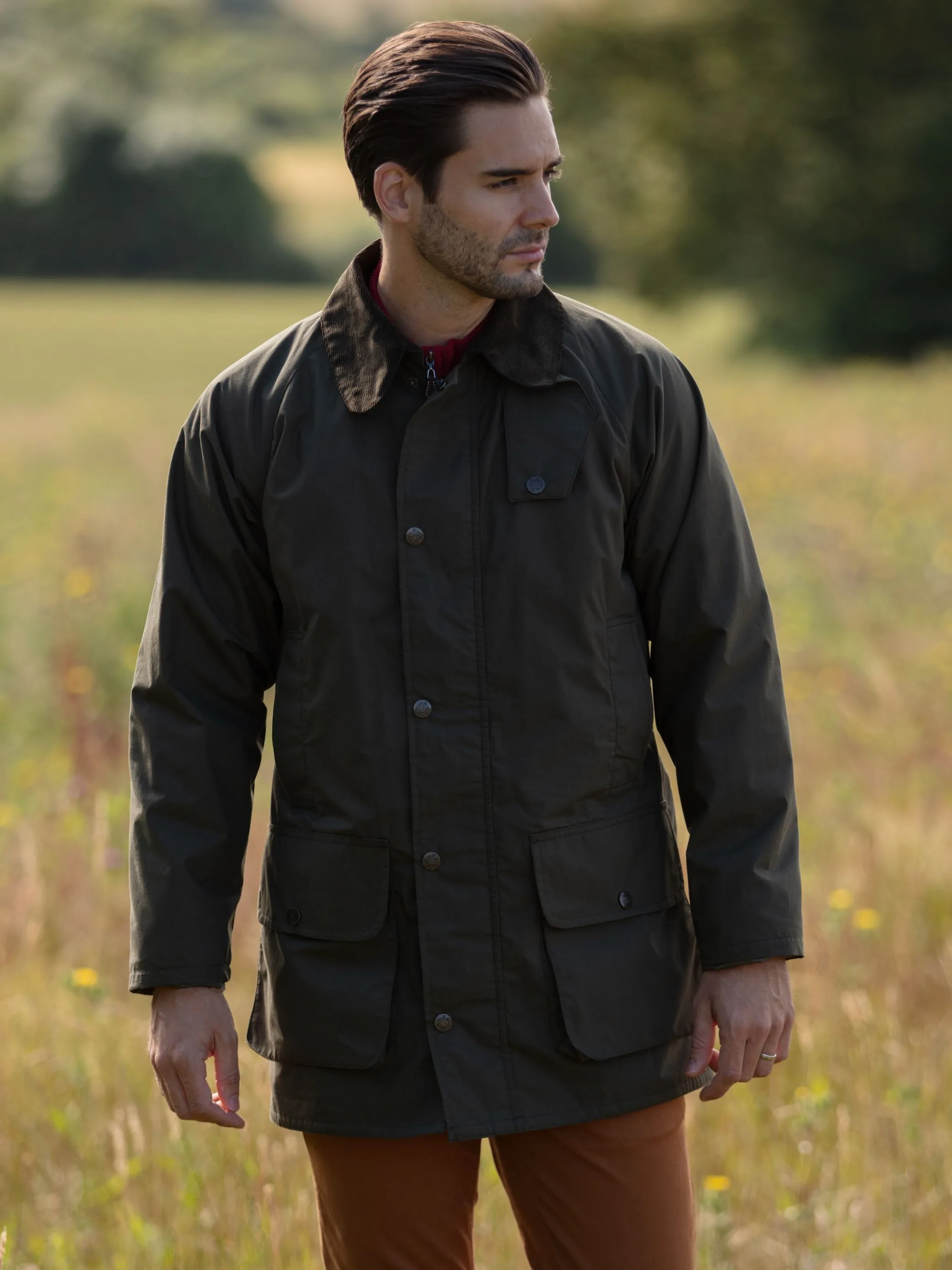 Surrey Men's Jacket In Olive