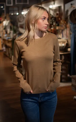 Toffee Crunch Sweater Top