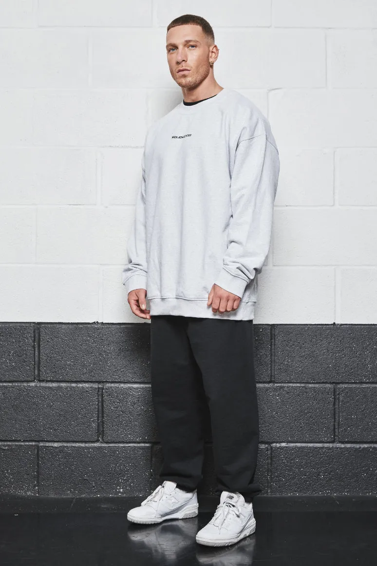 TRADEMARK CREWNECK - HEATHER GREY