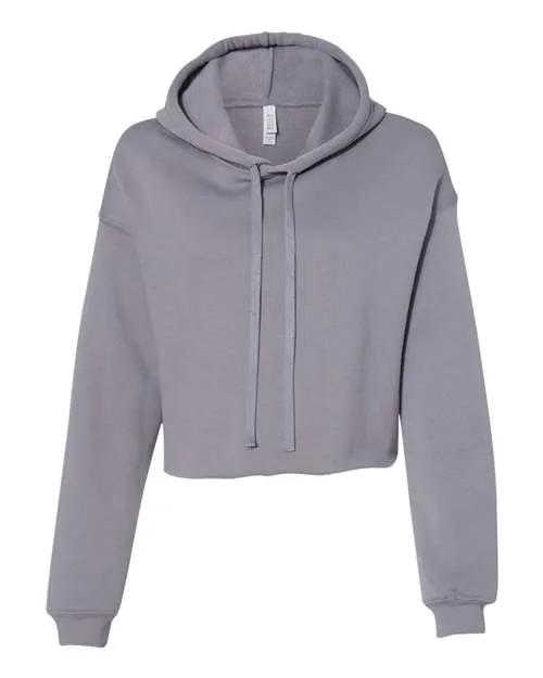 Women's Cropped Fleece Hoodie