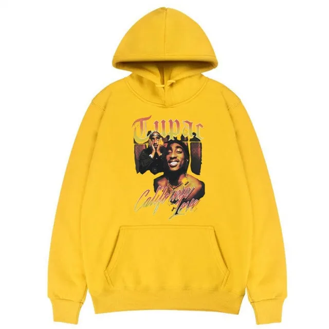 xiangtuibao New Awesome 2pac Rap Hoodie Trendy Print Hoody Sweatshirt Regular Mens Top Quality Men Playboi Carti Hip-Hop Hoodies Cotton